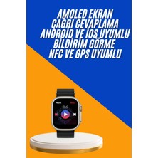 Hexa Akıllı Saat Çok Fonksiyonlu Unısex Sosyal Medya Girişli Bluetooth Bağlantılı