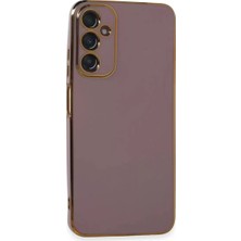 Prativas Newface Galaxy A05S Kılıf Volet Silikon - Mor