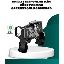 Eco Lounge Mobil Fps Oyunlar Için Dört Parmak Uyumlu Gamepad
