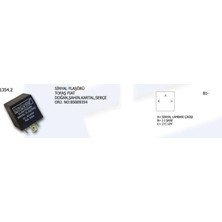 Ünüvar Sinyal Flaşörü Fıat Dkşe 85009354 (1 Ad )
