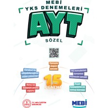 Yks Denemeleri Ayt Sözel 15 Adet Deneme Mebi Denemeleri