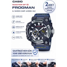 onlinekordon Casio Master Of G Frogman G-Shock GWF-A1000-1A2 Uyumlu Nano Jel Ekran Koruyucu 2 Adet Darbe Emici