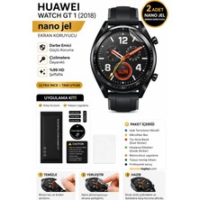 onlinekordon Huawei Watch Gt 1 2018 Uyumlu Nano Jel Ekran Koruyucu 2 Adet Güçlendirilmiş Darbe Emici