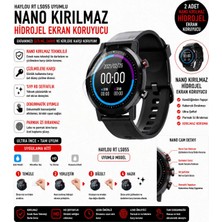 onlinekordon Haylou Rt LS055 Uyumlu Nano Kırılmaz Hidrojel Ekran Koruyucu 2 Adet Darbe Emici Tam Kaplama