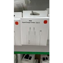 Xiaomi Uyumlu 90W Hiper Şarj Type-A To Type-C Kablo Seti