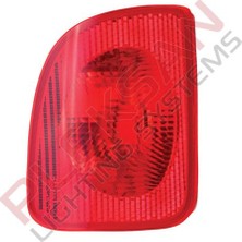 Pleksan Arka Tampon Reflektörü Sol Sis Lambalı Renault Kangoo 09- (1 Ad )