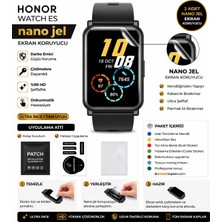onlinekordon Honor Watch Es Uyumlu Nano Hidrojel Ekran Koruyucu 2 Adet Kırılmaz Darbe Emici Tam Koruma