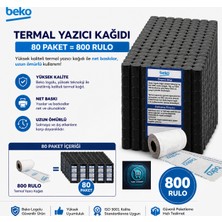 Beko X30 Tr - 300 Tr - 220 Tr - 400 Tr Yazarkasa Termal Pos Rulosu ( 80 Paket - 800 Adet )