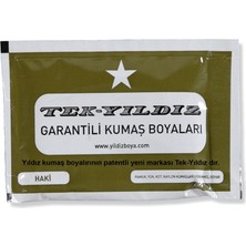 Tek Yıldız 41 - Kumaş Boyası Haki 11 Gr