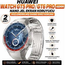 onlinekordon Huawei Watch Gt5 Pro / Gt6 Pro 46MM Uyumlu Nano Jel Ekran Koruyucu 2 Adet Güçlendirilmiş Darbe Emici