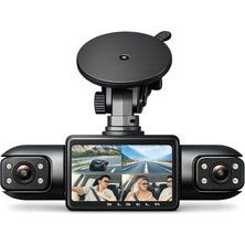Sepetink Araç Içi Kamera Full Hd Gece Görüşlü 4 Kamera Destekli Geniş Açılı Kayıt