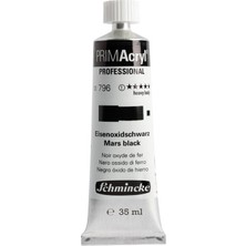 Schmincke : Primacryl Akrilik Boya : 35 ml : Mars Black