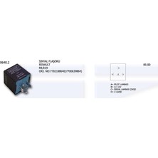 Ünüvar Sinyal Flaşörü Renault R9/R19 7702188640 (770639864) (1 Ad )