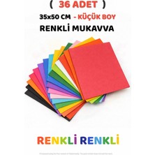 Minopi Karışık Renkli Mukavva 36 Adet 35X50 cm Sert Karton Mukavva
