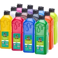 Minopi Nova Color Parmak Boyası 12 Renk - 500 ml Set