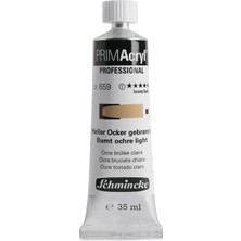 Schmincke : Primacryl Akrilik Boya : 35 ml : Burnt Ochre Light