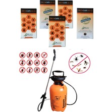 Sis Tarım Deltacaps 50CS-25ML 5x/toz Böceği Tesbih Susam Böceği Ilacı Kokusuz Kalıcı Haşere Ilacı/5lt Pompa
