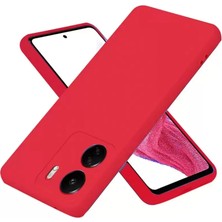 Prativas Newface Redmi 13C Kılıf First Silikon - Kırmızı