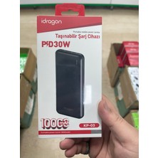Powerbank 10,000 Mah Gücünde Rahat Taşınabilir Hafif Hızlı Şarj Özellikli
