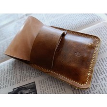 Mahfuz Leather Gerçek Deri Özel Kalemleriniz Için Kalemlik Kalem Kutu ( 5*6 Kalem Için ) 28 cm \ 9.5 cm DAK104