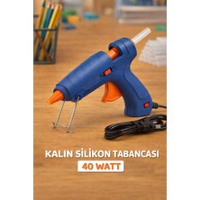 Minopi 40 Watt Koruma Anahtarlı Silikon Tabancası 11,3 mm Kalın Mum Silikon