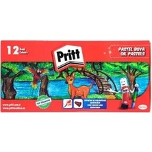 Minopi Pritt 12 Renk Pastel Boya
