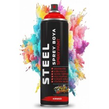Minopi Steel Sprey Boya 200 ml - Kırmızı