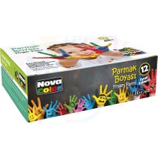 Minopi Nova Color Parmak Boyası 12X25 ml Su Bazlı