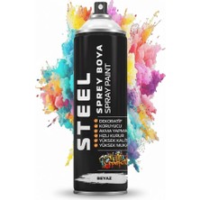 Minopi Steel Sprey Boya 200 ml - Beyaz