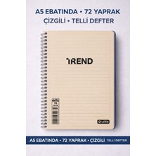 Minopi A5 Telli Pp Kapak 72 Yaprak Çizgili Defter