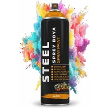 Minopi Steel Sprey Boya 200 ml - Altın