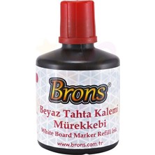 Minopi Brons Tahta Kalemi Mürekkebi 100 cc - Kırmızı