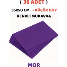 Minopi Mor Renkli Mukavva 36 Adet 35X50 cm Sert Karton Mukavva
