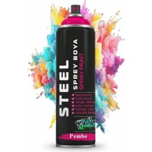 Minopi Steel Sprey Boya 200 ml - Pembe