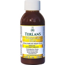 Pearl Shop Doğal Ahşap Cilası Gomalak 100 ml - Antik Vernik - Shellac