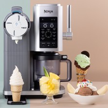 Ninja Profesyonel Soft Serve ve Frozen Makinesi - Gelato Sorbe Milkshake Slushi Frappe Frozen Yoğurt LED Dijital Kontrol Aile Boyu Cihaz