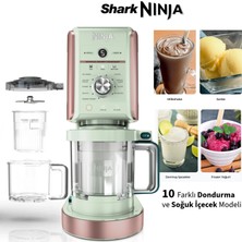 Ninja Tam Set Dondurma Frozen Makinesi - Slushi Frappe Frozen Yoğurt Mix-In Programlı Aile Boyu Ekstra Hazneli Profesyonel Çok Fonksiyonlu Cihaz