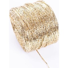 Pearl Shop Janjanlı Altın Ip, 1 mm 25 Metre
