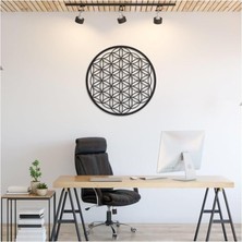 Pearl Shop Eğitim Araçları Ahşap Yaşam Çiçeği Kutsal Geometri Dekoratif Tablo