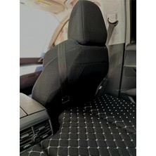 Pearl Shop Oto Arka Koltuk Ytağı - Siyah Taytüyü Kumaş