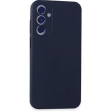 Raftan Topla Samsung Galaxy A55 5g Kılıf First Silikon - Lacivert