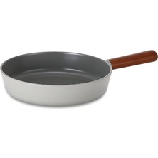 Pearl Shop Neoflam Fika Alüminyum Döküm Tava 24CM Gri D-NEOG124