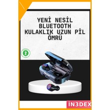 İn3dex Hafif Ergonomik Kulak Içi Kulaklık Spor ve Günlük Kullanım