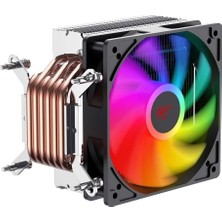 Pearl Shop Gamenote F2005 120MM Rgb Işlemci Fanı Bakır Boru Intel LGA1700