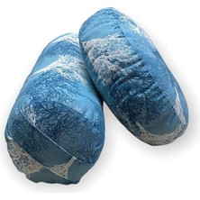 Pearl Shop Kumaş Bolster Minderi & Meditasyon Minderi 2'li Set Yoga Bolster ve Meditasyon Minderi