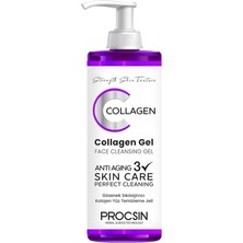 Pearl Shop Gözenek Sıkılaştırıcı Kolajen Yüz Temizleme Jeli, Derinlemesine Temizlik & Cilt Sıkılaştırıcı, Günlük Kullanım, 150 ml