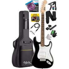 Pearl Shop RPH-30WB Gül Klavye Strat Kasa Sss Elektro Gitar Seti