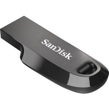 Pearl Shop 64GB Ultra Curve USB 3.2 Flash Drive Siyah 100 Mb/s'ye Kadar