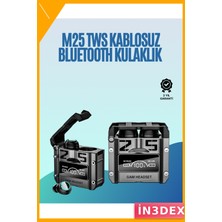 İn3dex Kablosuz Kulaklık 180 Saat Batarya Powerbank Şarj Kutusu