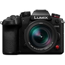 Pearl Shop Lumıx DC-GH6L Hibrit Kamera Leica ES12060 Objektifli (25 Mp, Dual I.s, OLED Arayıcı, Soğuk/toz/su Sıçramasına Karşı Koruma) Siyah